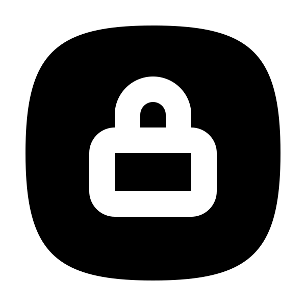 Lock Square Rounded