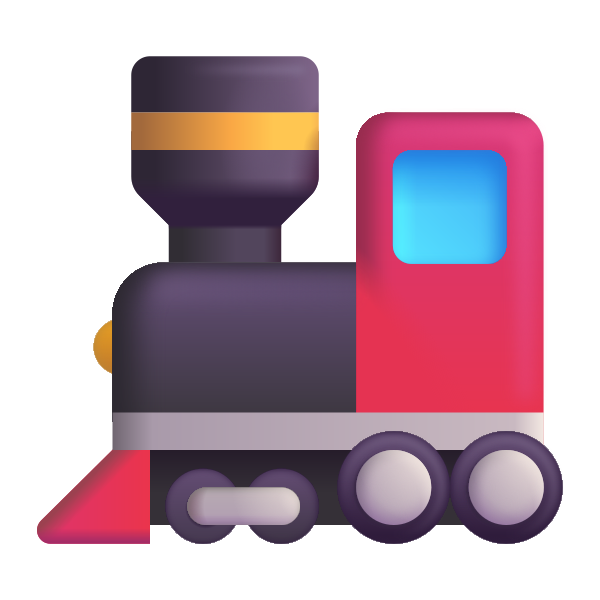 Locomotive Color Vector