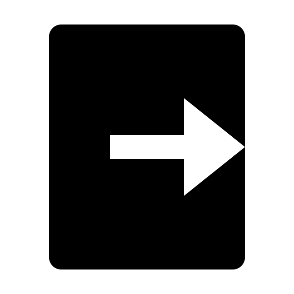 Logout Box R Fill
