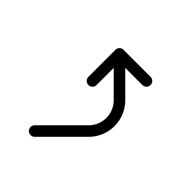 Long Arrow Right Up