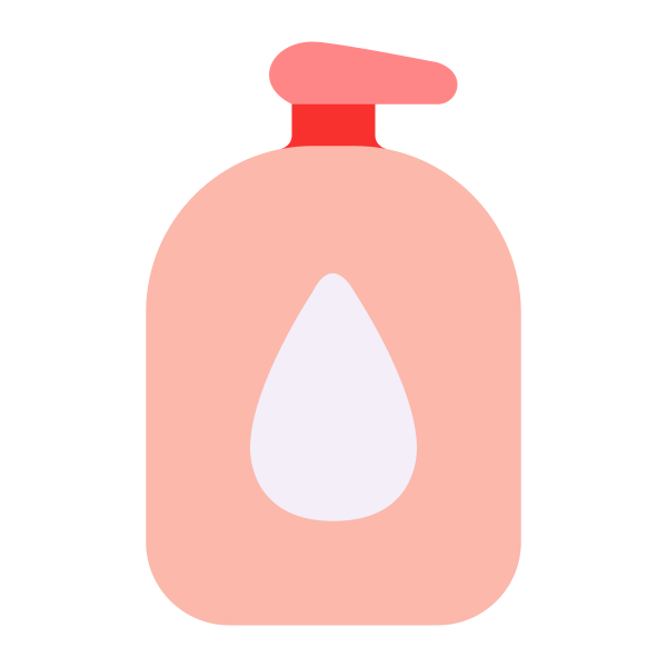 Lotion Bottle Flat