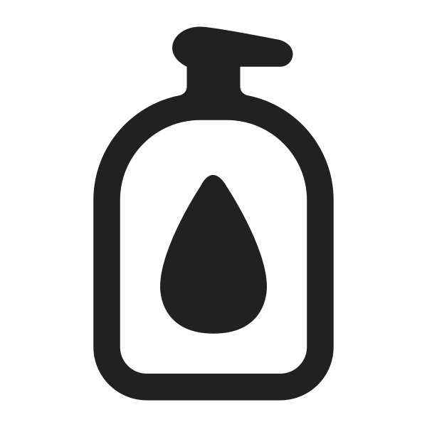 Lotion Bottle High Contrast