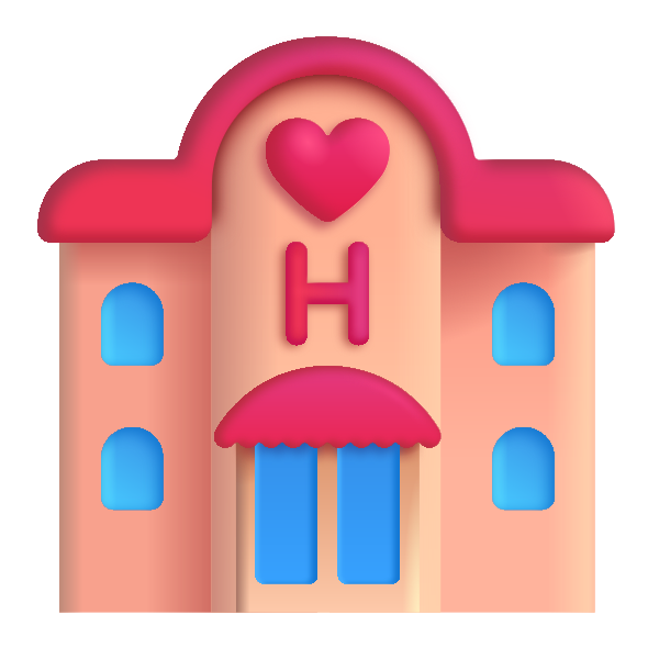 Love Hotel Color Vector