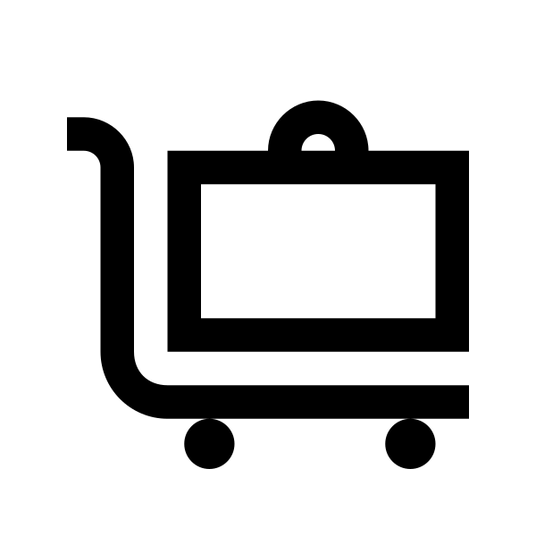 Luggage Cart Solid