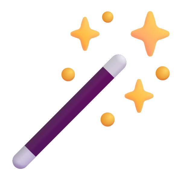 Magic Wand Color Vector