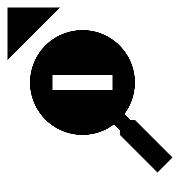 Magnify Minus Cursor