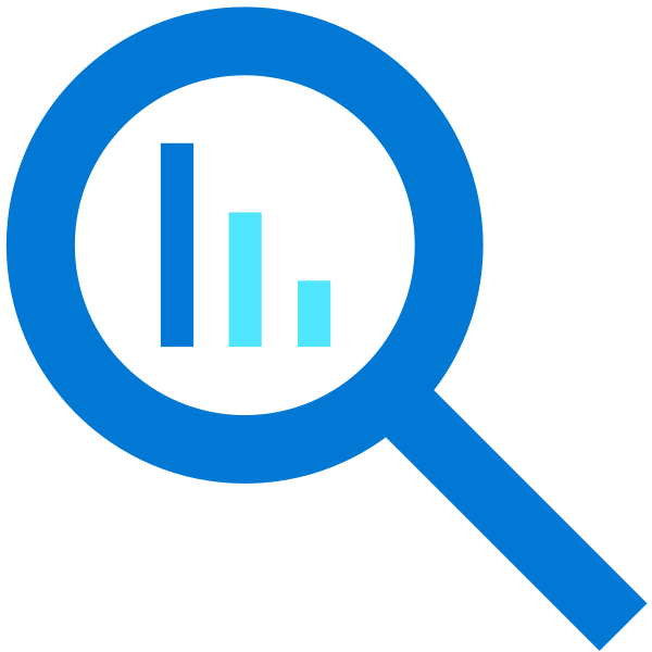 Magnify With Lines Vector