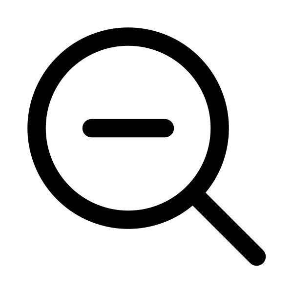Magnifying Glass Minus