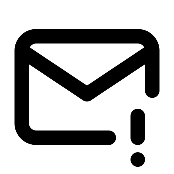 Mail Exclamation