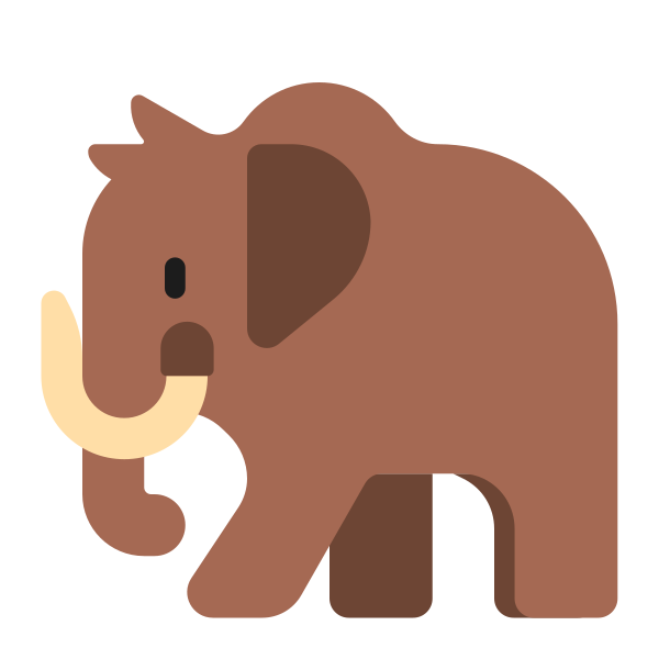 Mammoth Flat Vector