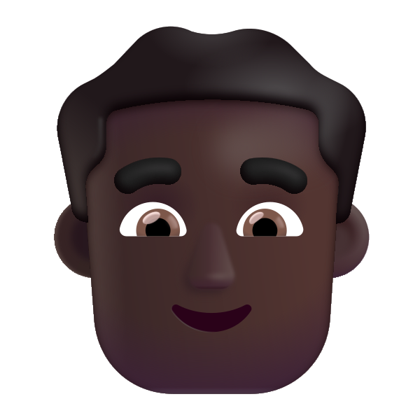 Man Color Dark Vector