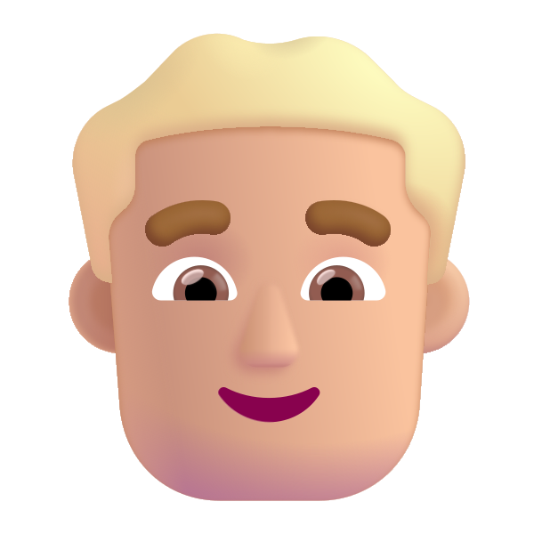 Man Color Medium Light Vector