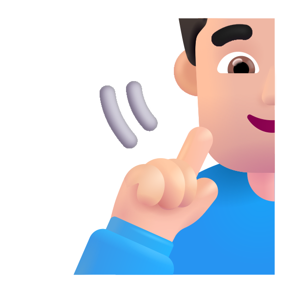 Man Deaf Color Light