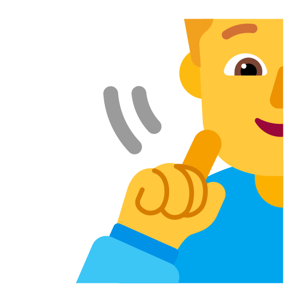 Man Deaf Flat Default