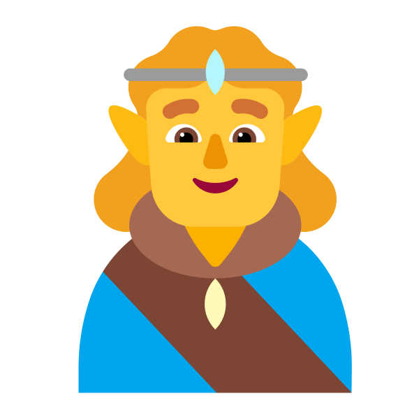 Man Elf Flat Default Vector