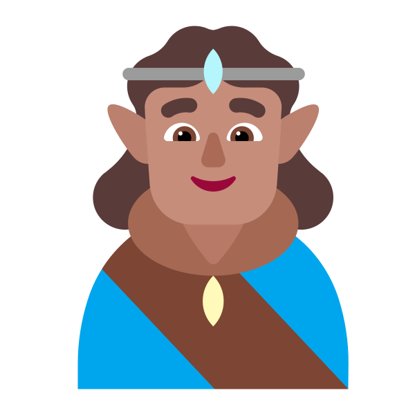 Man Elf Flat Medium
