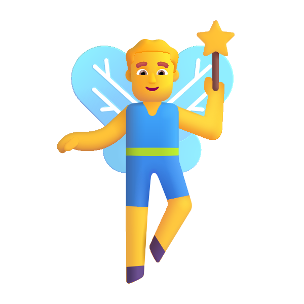 Man Fairy Color Default