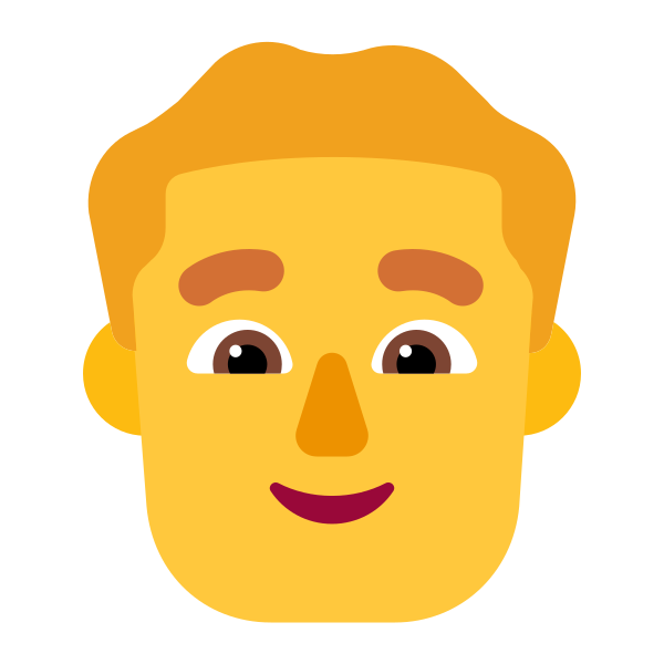 Man Flat Default Vector