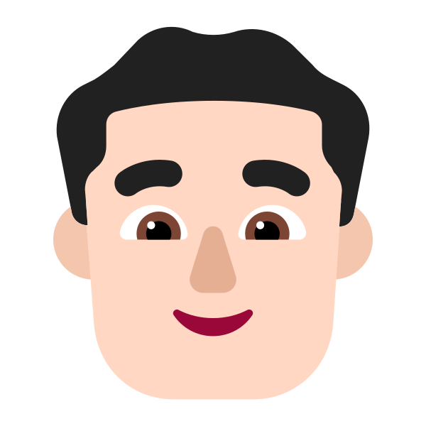 Man Flat Light Vector