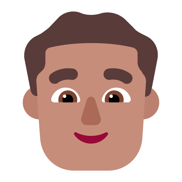 Man Flat Medium Vector