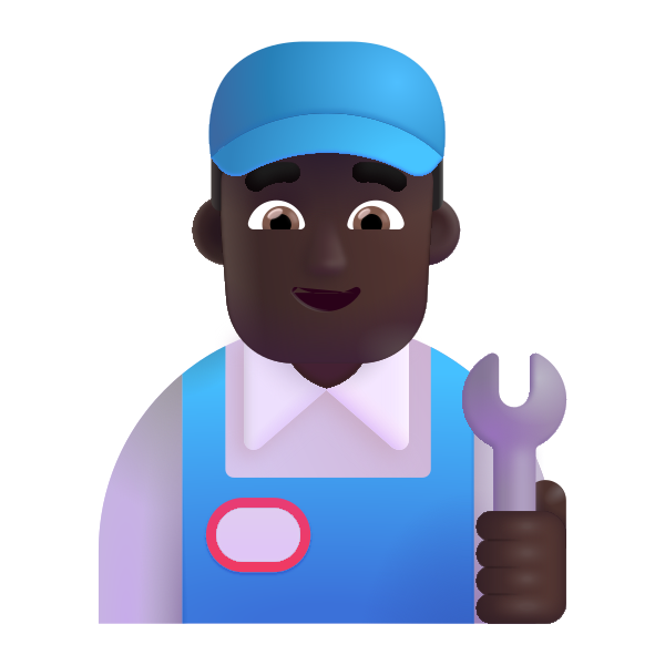 Man Mechanic Color Dark
