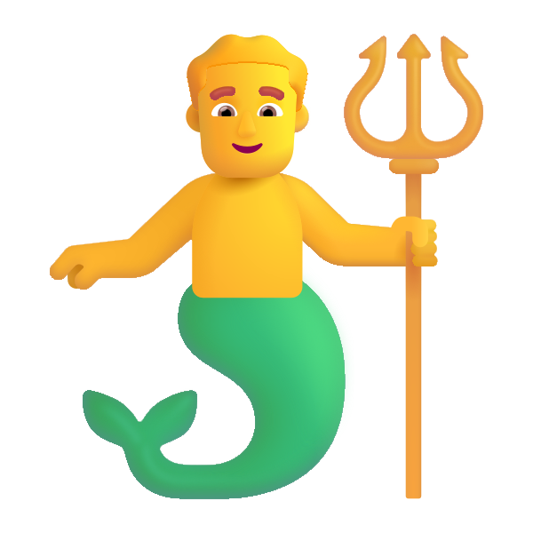 Man Merpeople Color Default