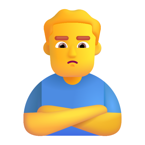 Man Pouting Color Default