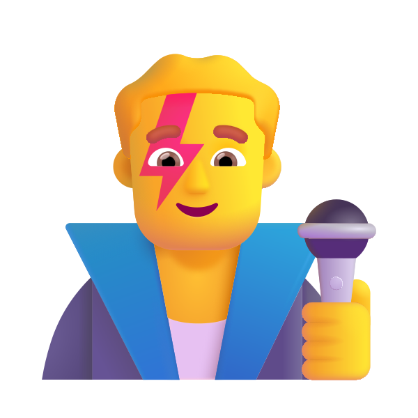 Man Singer Color Default