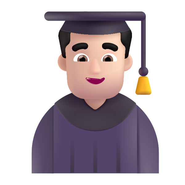 Man Student Color Light