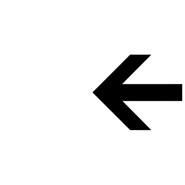 Map Arrow Black W Vector