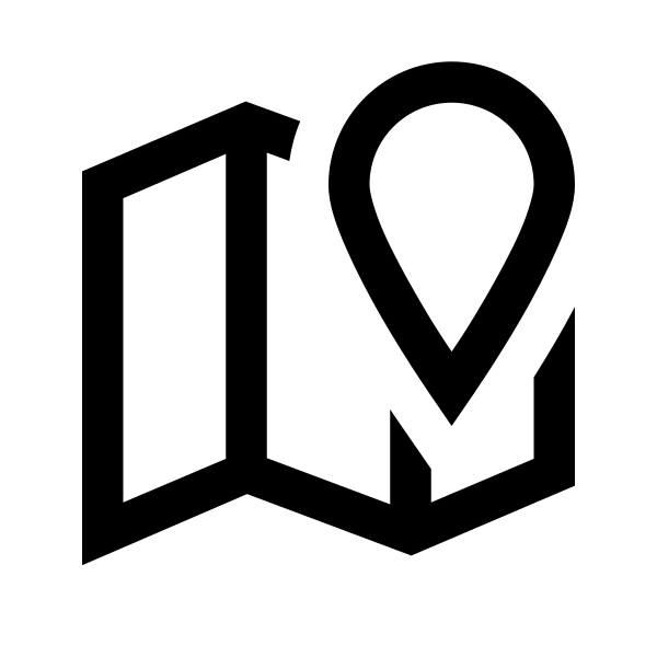 Map Marked Solid