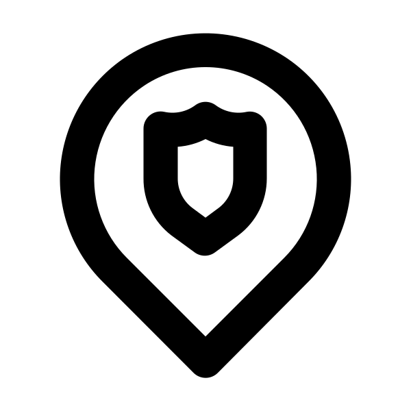 Map Marker Shield