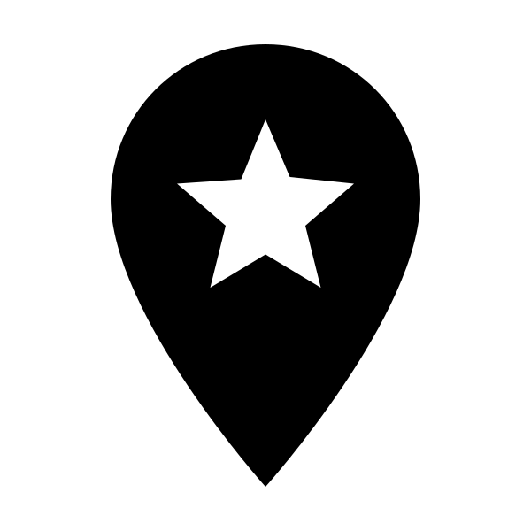 Map Marker Star