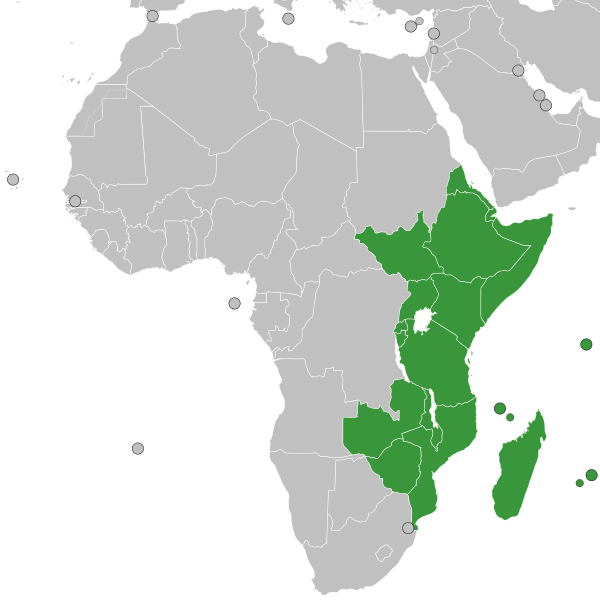 Map Of East Africa Countries
