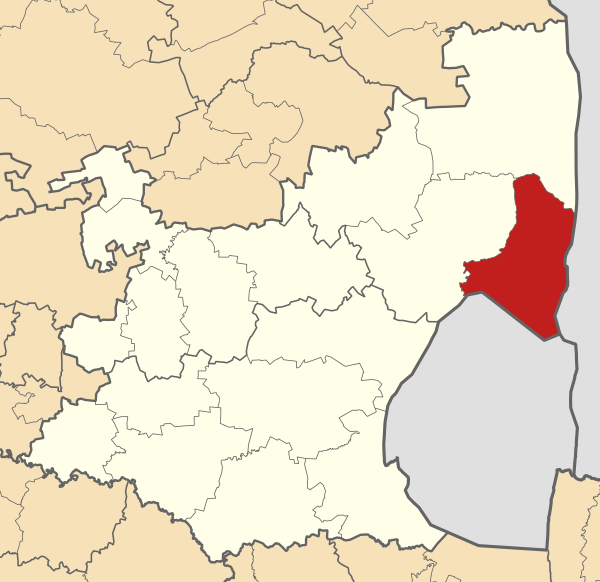 Map Of Mpumalanga With Nkomazi Highlighted (2016)