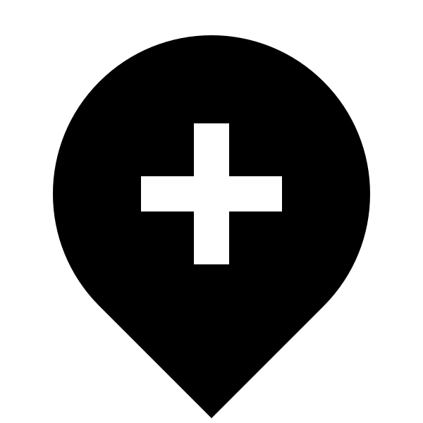 Map Pin Add Fill