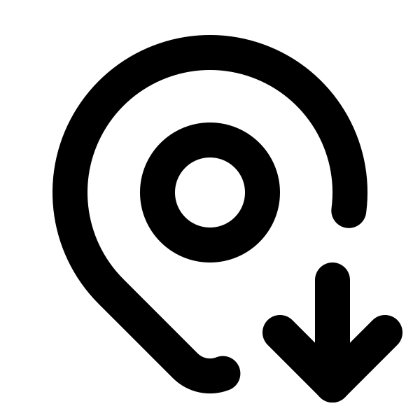 Map Pin Down