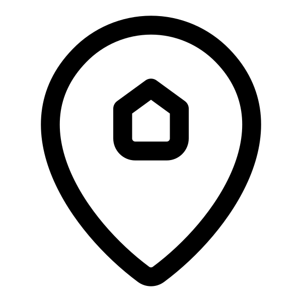 Map Pin House Inside