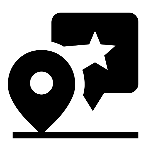 Map Pin Review Fill