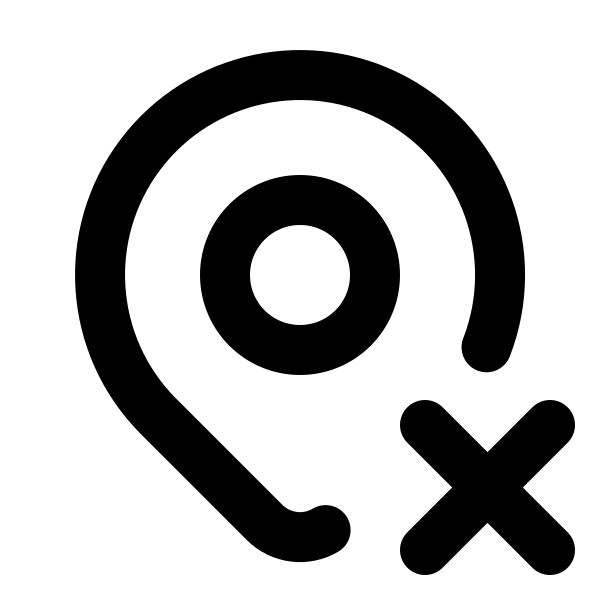Map Pin X