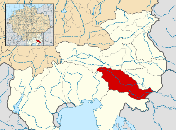 March Of Carniola Locator Map (1000)