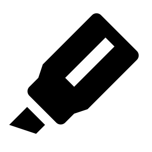 Mark Pen Fill