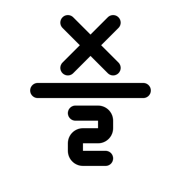 Math X Divide 2