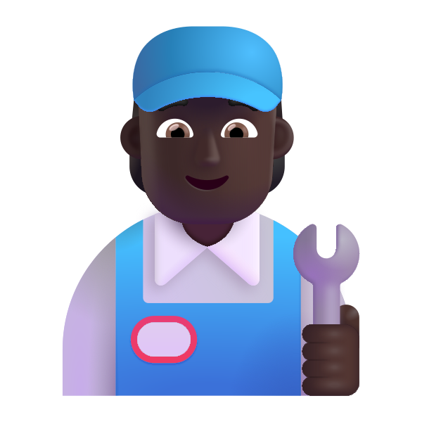 Mechanic Color Dark Vector