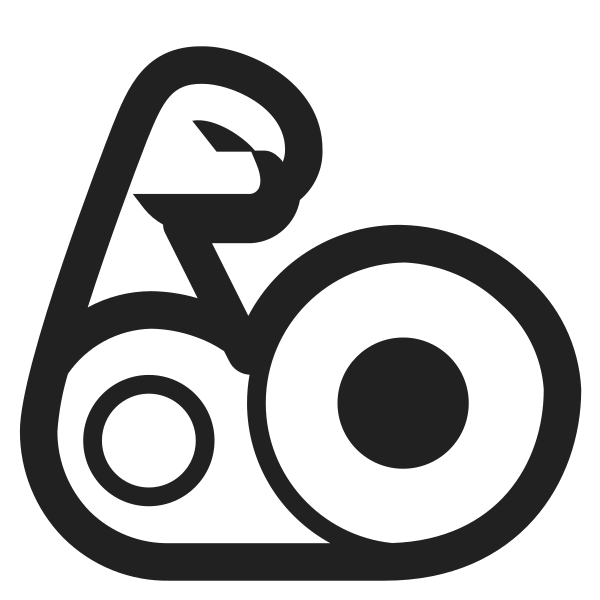 Mechanical Arm High Contrast Vector