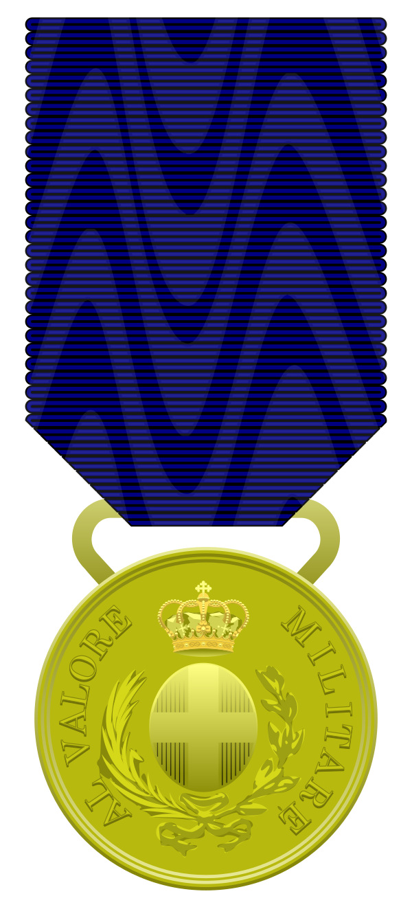Medaglia D'oro Al Valor Militare Regno