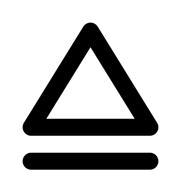 Media Eject Vector