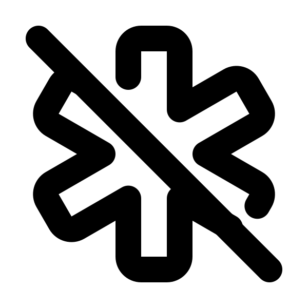 Medical Cross Off