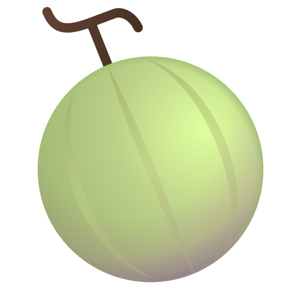 Melon Color Vector