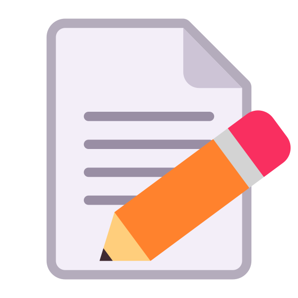 Memo Flat Vector